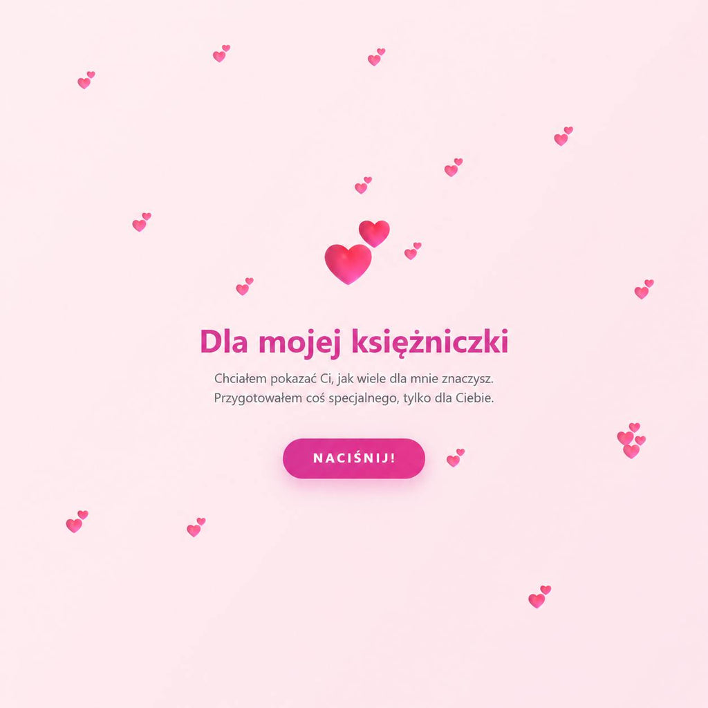 „Dla mojej księżniczki"