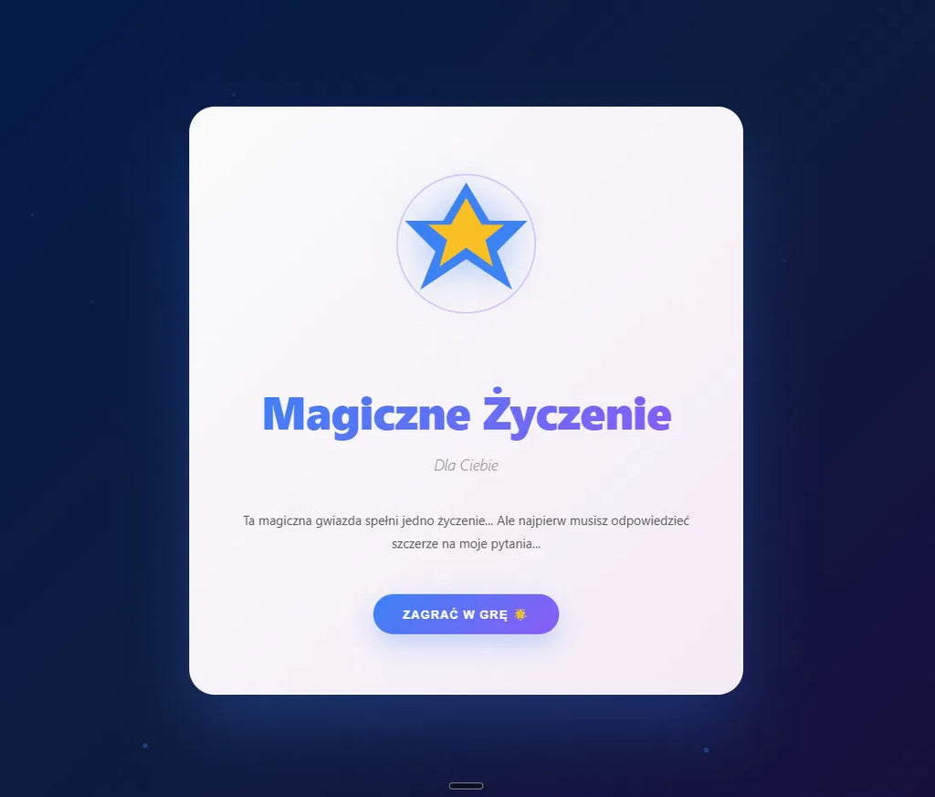 Magiczne Życzenie ✨