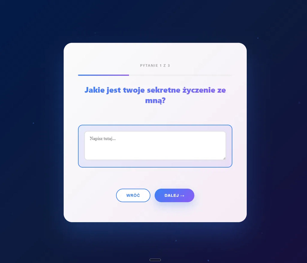 Magiczne Życzenie ✨