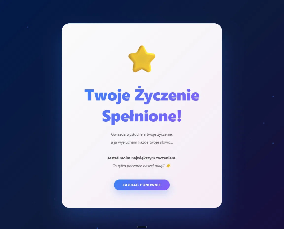 Magiczne Życzenie ✨